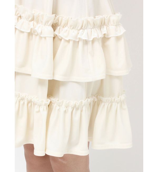 merry jenny「コルセットベロアフレアミニワンピース」|ワンピース|