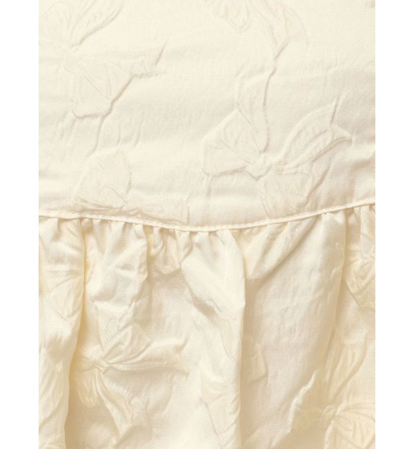 merry jenny「バックリボンジャガードキャミワンピース」|ワンピース|