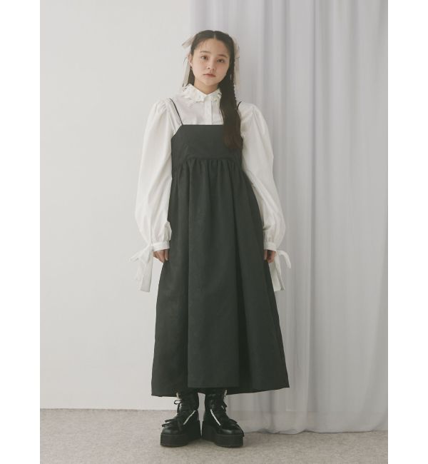 merry jenny「バックリボンジャガードキャミワンピース」|ワンピース|