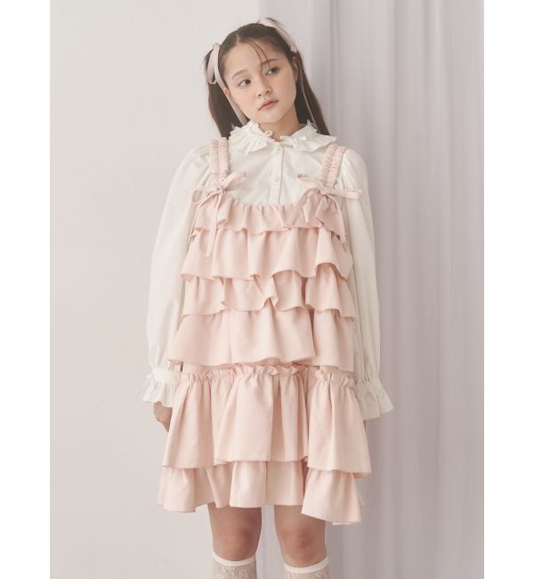 merry jenny「ホイップクリームミニワンピース」|ワンピース|