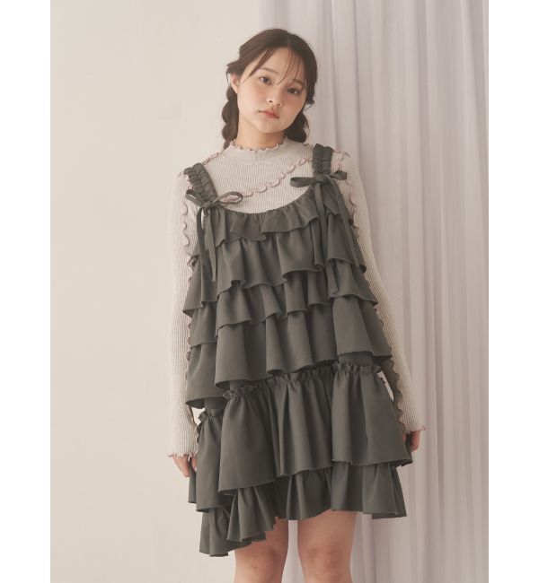 merry jenny「ホイップクリームミニワンピース」|ワンピース|