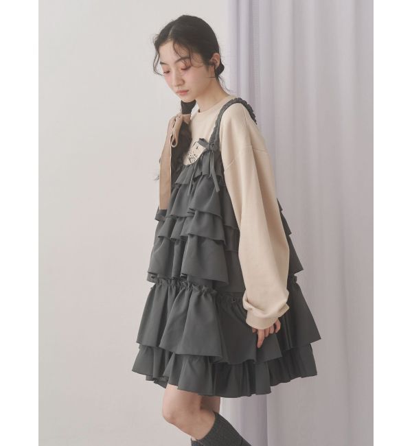 merry jenny「ホイップクリームミニワンピース」|ワンピース|