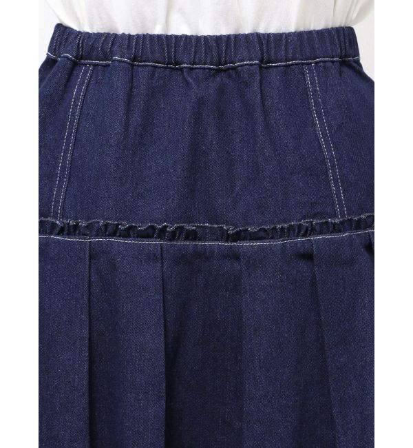 merry jenny「リボンリボンプリーツミニスカート」|スカート|