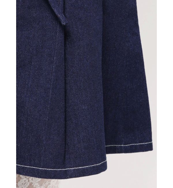 merry jenny「リボンリボンプリーツミニスカート」|スカート|