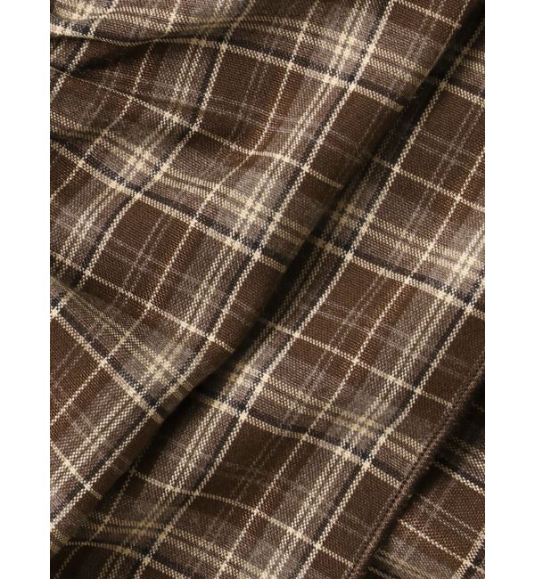 merry jenny「チェックホイップクリームミニワンピース」|ワンピース|