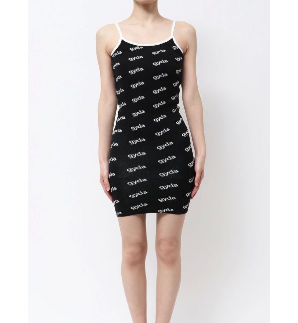 GYDA「gyda bicolor ニットキャミワンピース」|ワンピース|