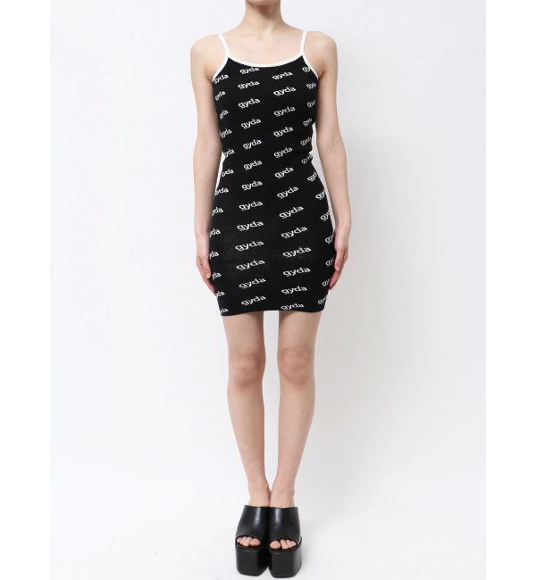 GYDA「gyda bicolor ニットキャミワンピース」|ワンピース|