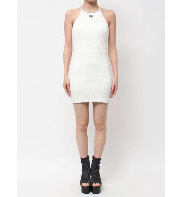 GYDA「キャミアメスリビジューニットワンピース」|ワンピース|