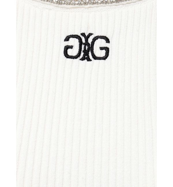 GYDA「キャミアメスリビジューニットワンピース」|ワンピース|