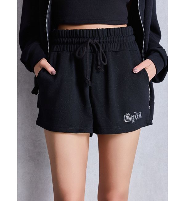 GYDA「ラインストーンGYDAラメショートパンツ【SETUP着用可】」|その他|