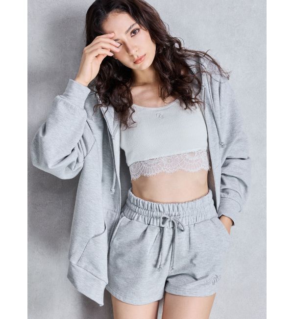 GYDA「ラインストーンGYDAラメショートパンツ【SETUP着用可】」|その他|