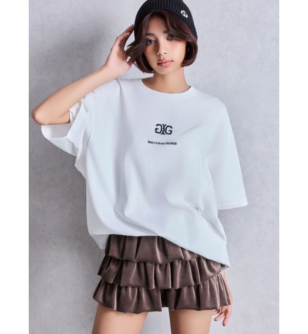 GYDA「Velourフリルショートパンツ」|その他|