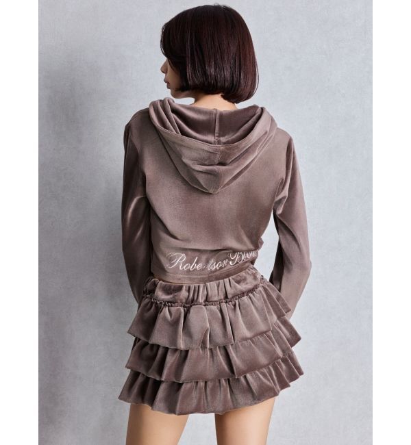 GYDA「Velourフリルショートパンツ」|その他|