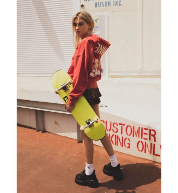 GYDA「Velourフリルショートパンツ」|その他|