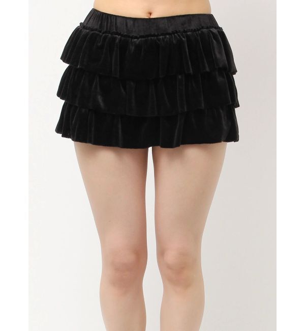 GYDA「Velourフリルショートパンツ」|その他|