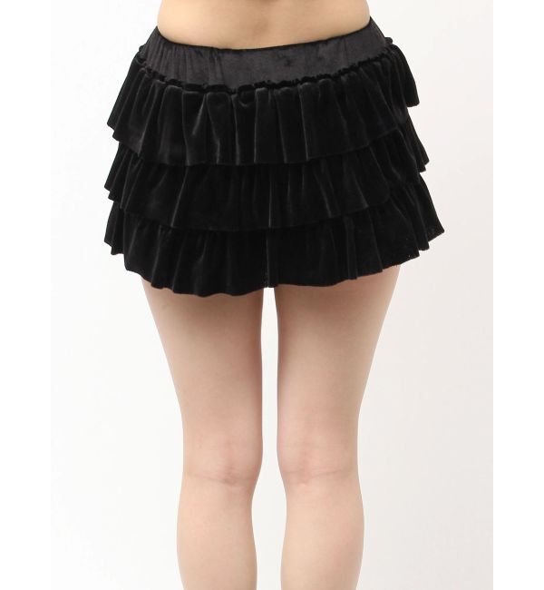 GYDA「Velourフリルショートパンツ」|その他|