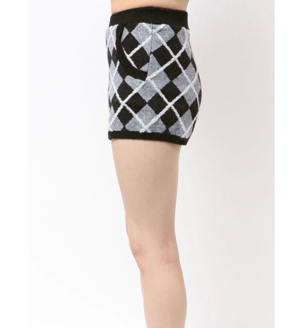 GYDA「アーガイルニットショートパンツ」|その他|