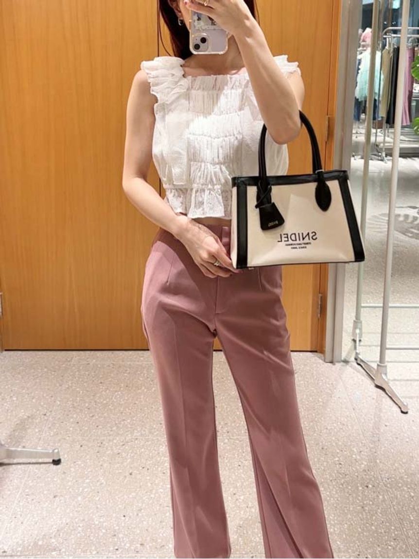 SNIDEL「美脚ストレッチパンツ」|チノ|