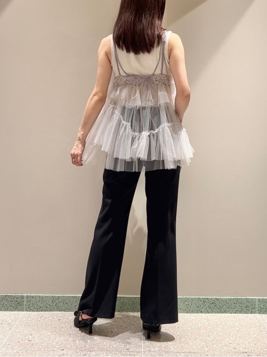 SNIDEL「美脚ストレッチパンツ」|チノ|