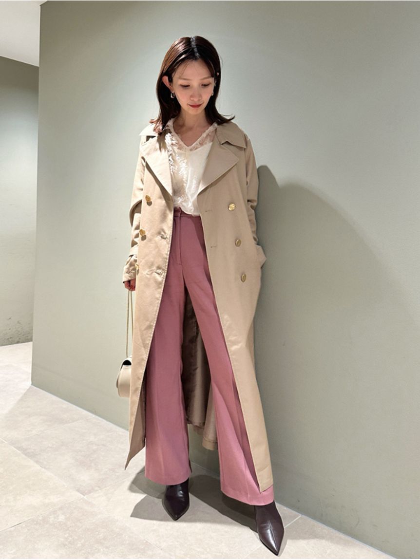 SNIDEL「美脚ストレッチパンツ」|チノ|