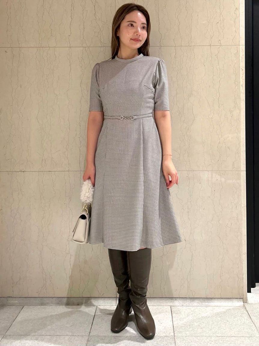 CELFORD「ベルト付きミニワンピース」|ワンピース|