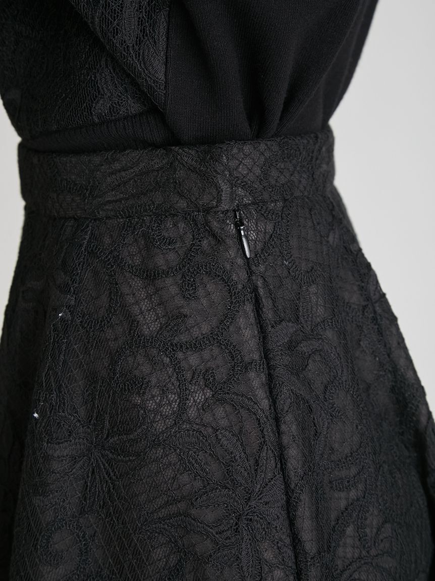 CELFORD「【セットアップ対応】チュール刺繍フレアスカート」|スカート|