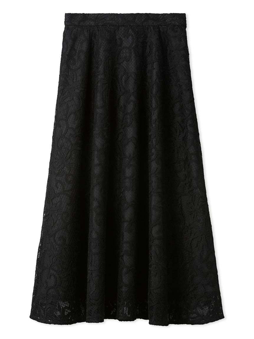 CELFORD「【セットアップ対応】チュール刺繍フレアスカート」|スカート|