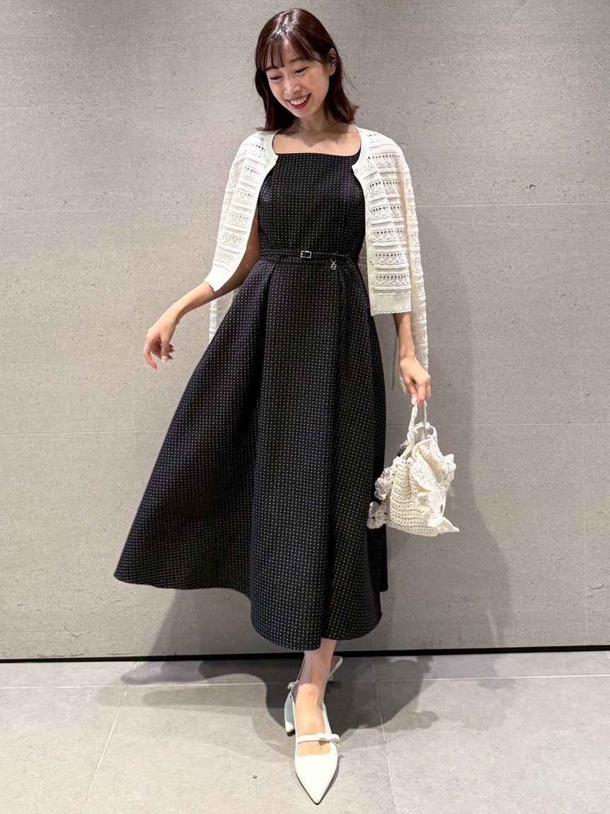 CELFORD「【洗える】バリエーションフィット＆フレアワンピース」|ワンピース|