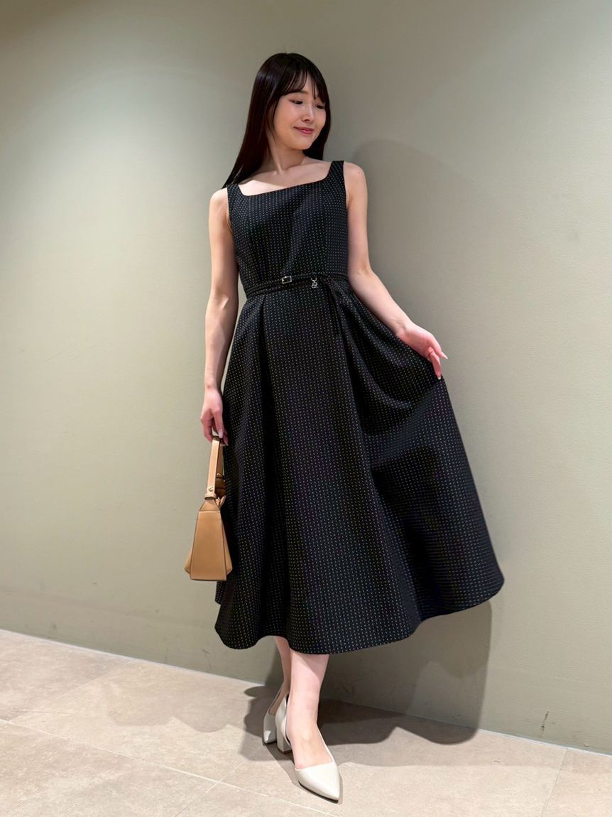 CELFORD「【洗える】バリエーションフィット＆フレアワンピース」|ワンピース|