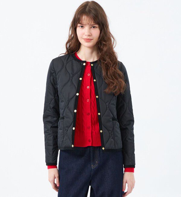 MACKINTOSH PHILOSOPHY「【WEB&一部店舗限定】キルティングショート」|ブルゾン・スタジャン|ネイビー