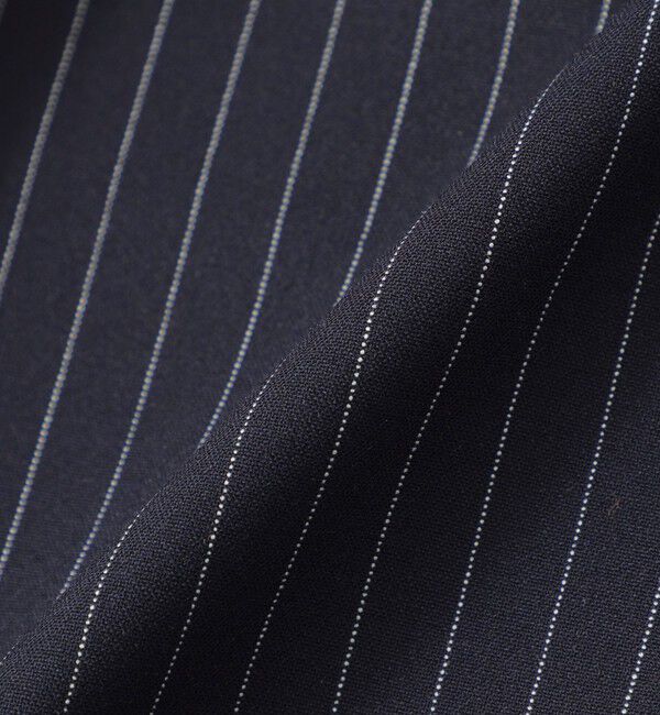  「ストライプベルテッドスラックス」|スラックス|