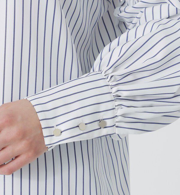  「【手洗い可】キャンディスリーブシャツ」|シャツ・ブラウス|