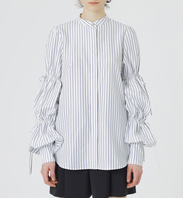  「【手洗い可】キャンディスリーブシャツ」|シャツ・ブラウス|