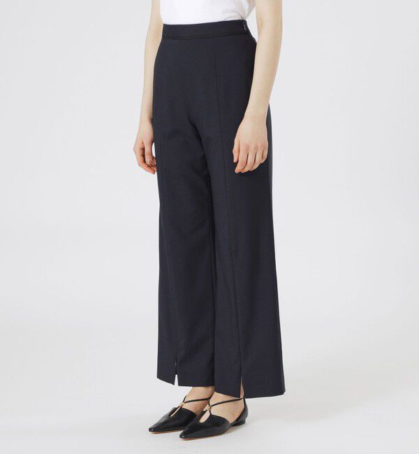  「【ドラマ着用商品】スリットスリムパンツ」|スラックス|