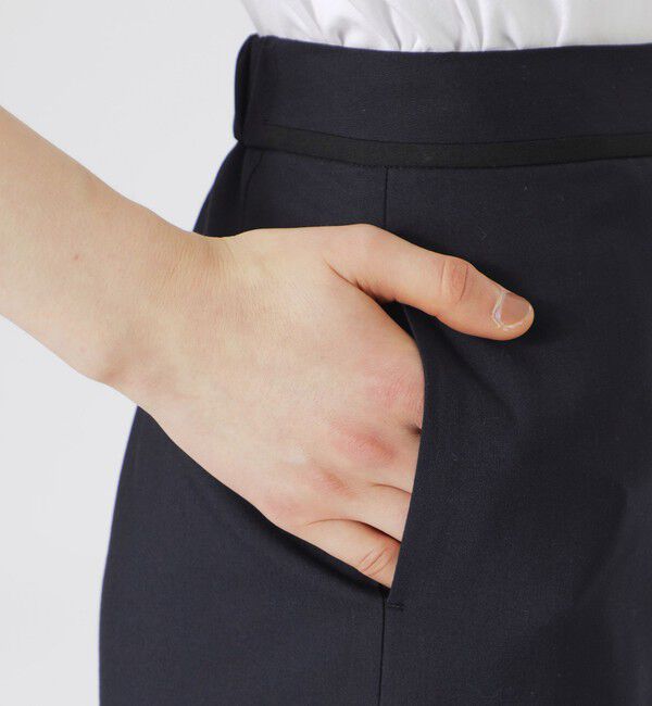  「【ドラマ着用商品】スリットスリムパンツ」|スラックス|