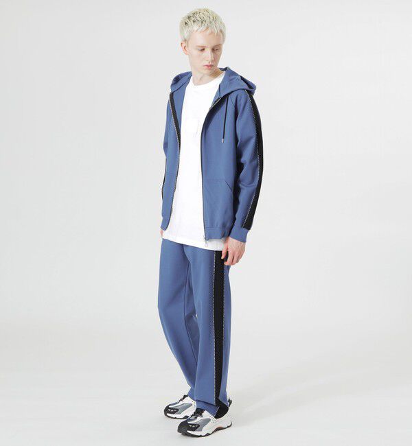  「ツイストコードジップアップパーカー」|Tシャツ・カットソー|