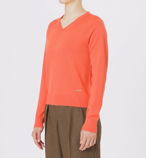  「ハイゲージVネック」|ニット・セーター|