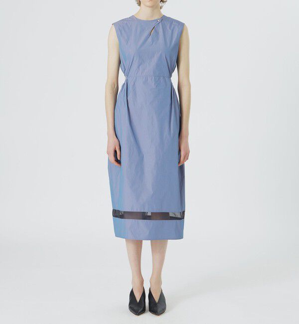  「カットアウトコクーンワンピース」|ワンピース|