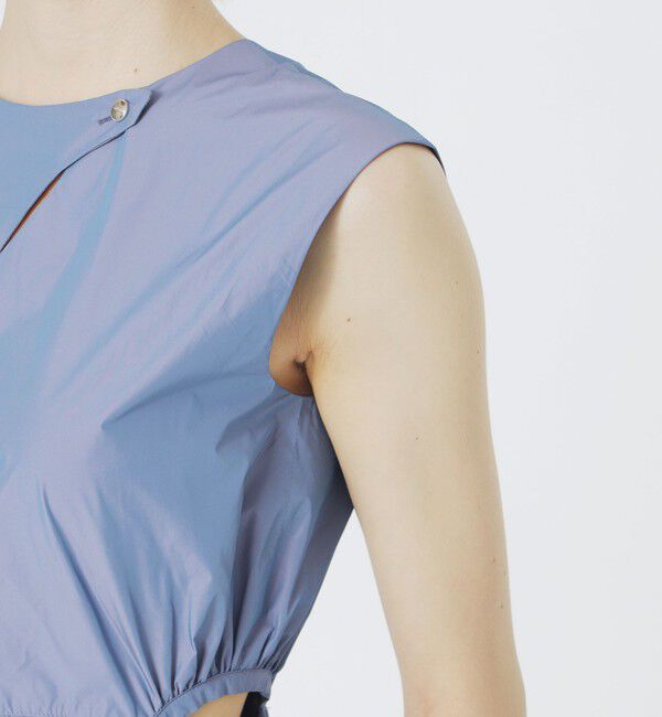  「カットアウトコクーンワンピース」|ワンピース|