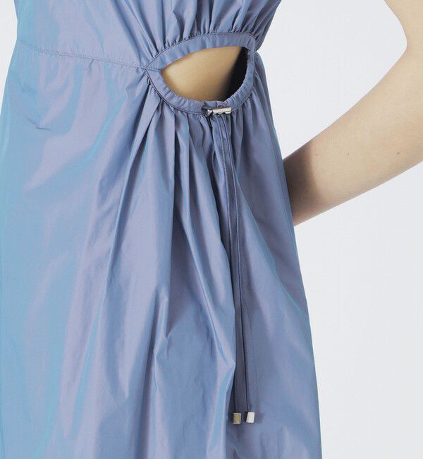  「カットアウトコクーンワンピース」|ワンピース|