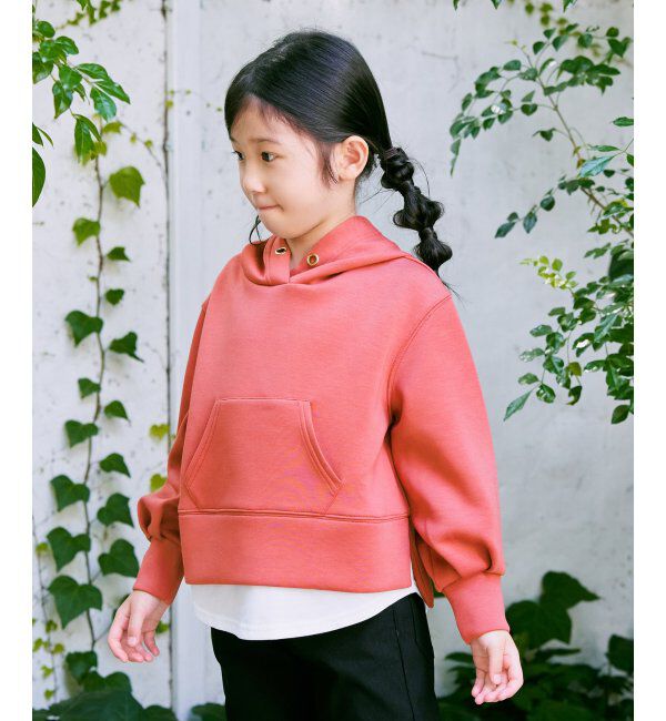 ikka kids「【親子おそろい】GOKU楽ダンボールレイヤーパーカー（120~160cm）」|Tシャツ・カットソー|