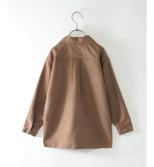ikka kids「【親子おそろい】フェイクスエードシャウター」|シャツ・ブラウス|