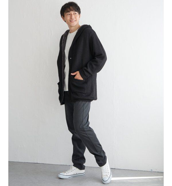 ikka「裏ボアニットフーディガン」|その他|