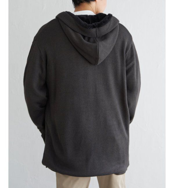 ikka「裏ボアニットフーディガン」|その他|