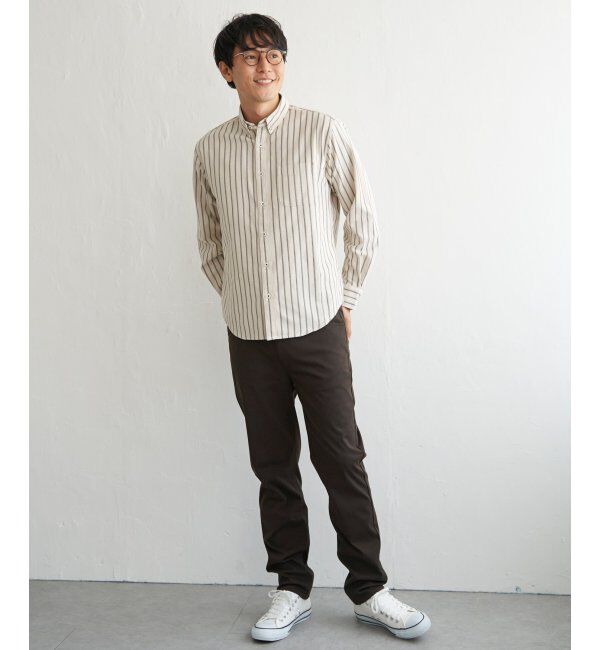 ikka「【吸水速乾】イージーケアオックスボタンダウンシャツ」|シャツ・ブラウス|