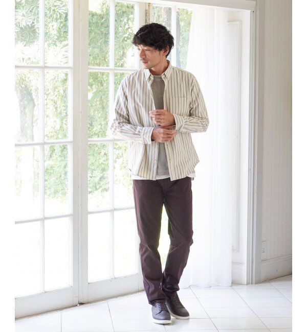 ikka「【吸水速乾】イージーケアオックスボタンダウンシャツ」|シャツ・ブラウス|