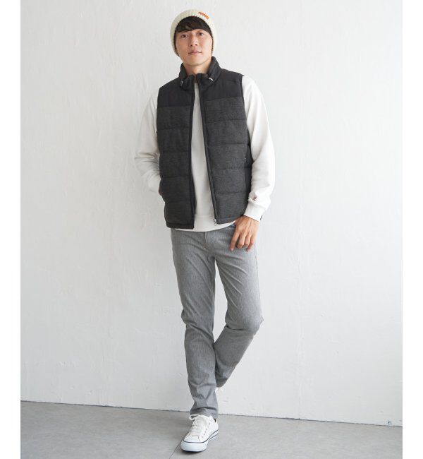 ikka「sorona(R)コンビ中綿ベスト」|ダウンベスト・ベスト|
