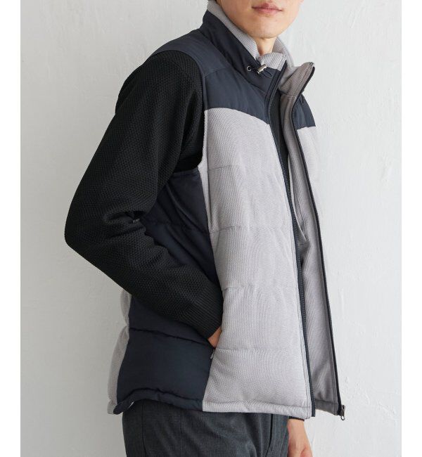 ikka「sorona(R)コンビ中綿ベスト」|ダウンベスト・ベスト|