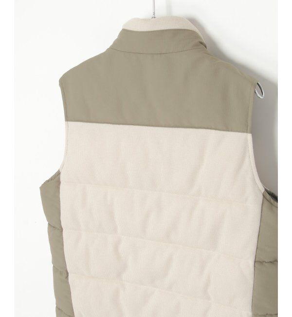 ikka「sorona(R)コンビ中綿ベスト」|ダウンベスト・ベスト|