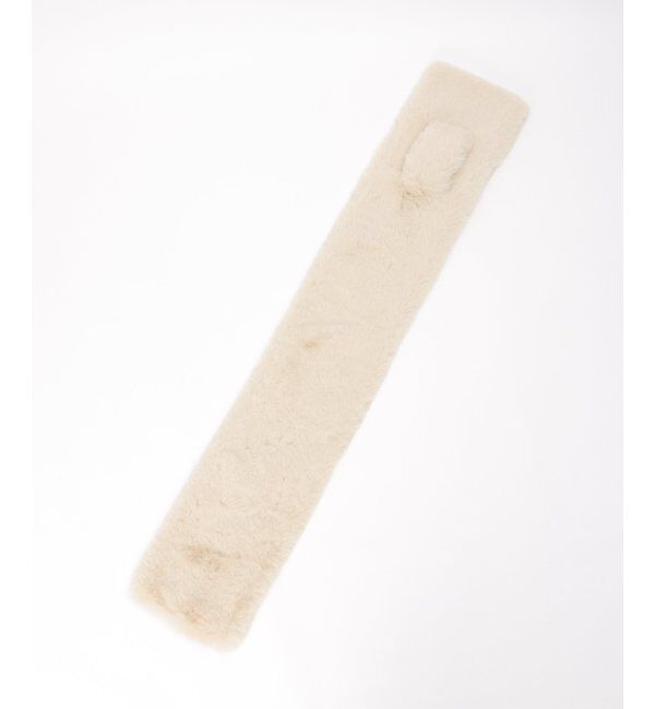 ikka「エコファー差し込みマフラー」|マフラー|